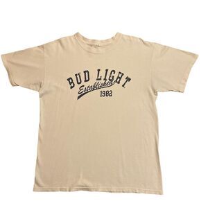 Vintage streetwear Bud Light tee